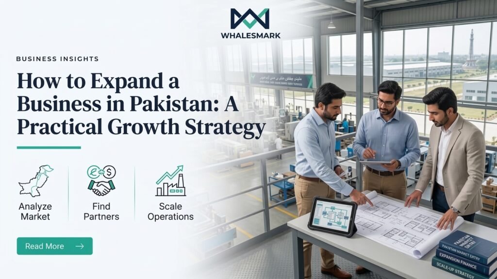 how to expand a business in Pakistan